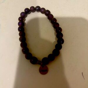 Erimish brand dark  Purple Beaded Bracelet